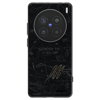 Picasee husă neagră din silicon pentru Vivo X200 Pro - SCRATCH