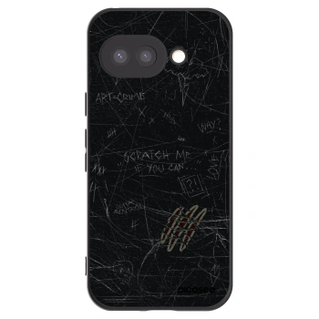 Picasee husă neagră din silicon pentru Google Pixel 9a - SCRATCH