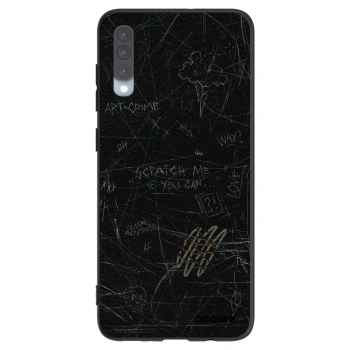 Picasee husă neagră din silicon pentru Samsung Galaxy A70 A705F - SCRATCH