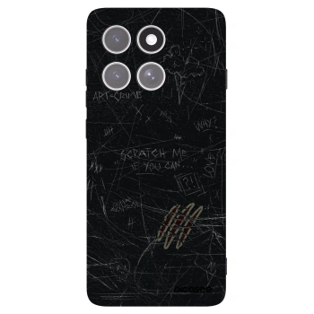 Picasee husă neagră din silicon pentru Motorola Edge 60 Pro - SCRATCH