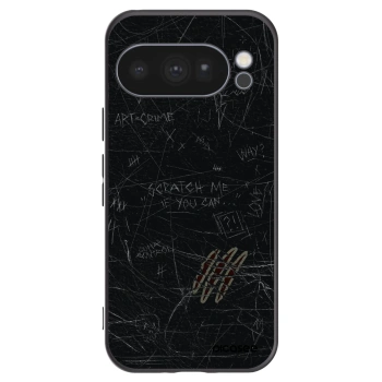 Picasee husă neagră din silicon pentru Google Pixel 10 Pro - SCRATCH