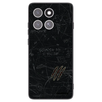 Picasee husă neagră din silicon pentru Motorola Edge 60 Fusion - SCRATCH