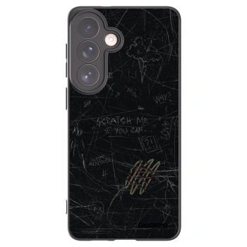 Picasee husă neagră din silicon pentru Samsung Galaxy S26+ - SCRATCH