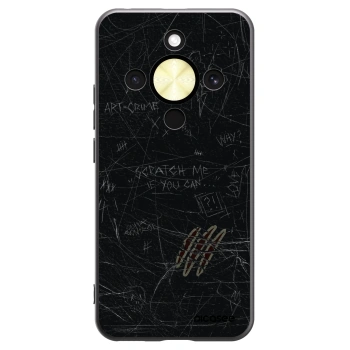 Picasee husă neagră din silicon pentru Honor Magic8 Lite 5G - SCRATCH
