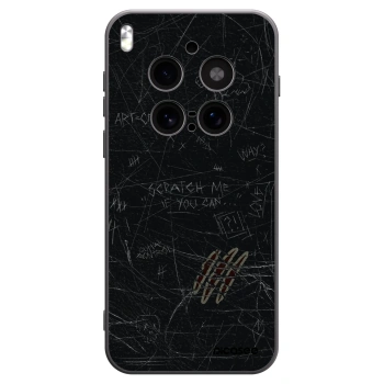 Picasee husă neagră din silicon pentru Vivo X300 Pro - SCRATCH