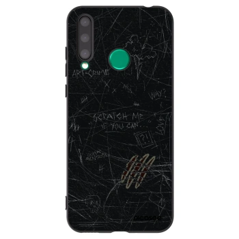 Picasee husă neagră din silicon pentru Honor 20 Lite - SCRATCH