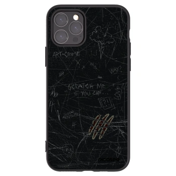 Picasee husă neagră din silicon pentru Apple iPhone 11 Pro - SCRATCH