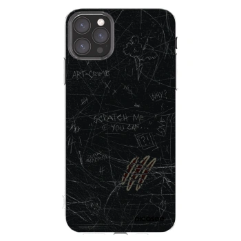 Picasee husă transparentă din silicon pentru Apple iPhone 11 Pro Max - SCRATCH