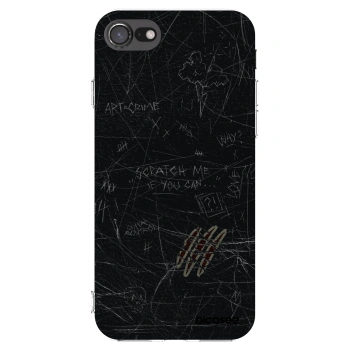 Picasee husă transparentă din silicon pentru Apple iPhone 8 - SCRATCH