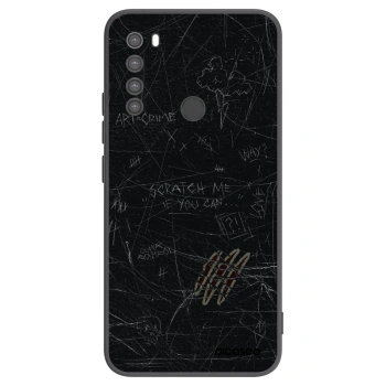 Picasee husă neagră din silicon pentru Xiaomi Redmi Note 8 - SCRATCH