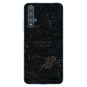 Picasee husă transparentă din silicon pentru Huawei Nova 5T - SCRATCH