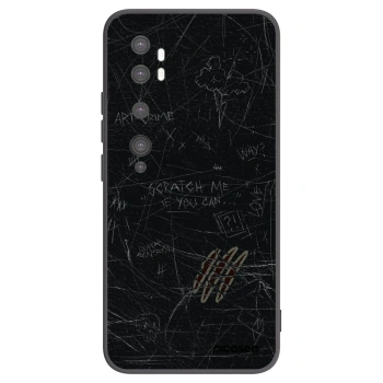 Picasee husă neagră din silicon pentru Xiaomi Mi Note 10 (Pro) - SCRATCH