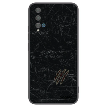 Picasee husă neagră din silicon pentru Huawei Nova 5T - SCRATCH