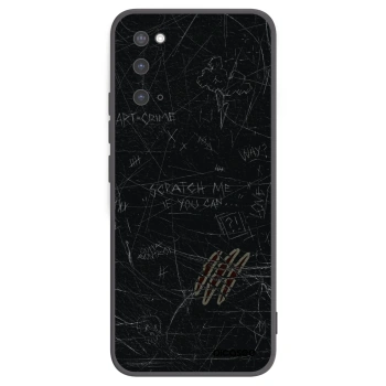 Picasee husă neagră din silicon pentru Samsung Galaxy S20 G980F - SCRATCH