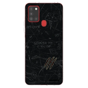 Picasee husă transparentă din silicon pentru Samsung Galaxy A21s - SCRATCH
