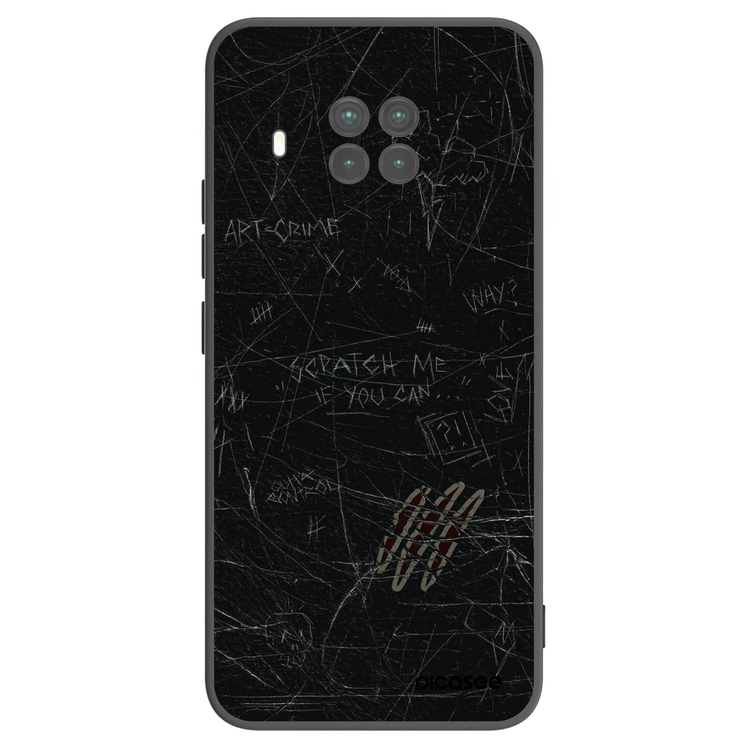 Picasee husă neagră din silicon pentru Xiaomi Mi 10T Lite - SCRATCH