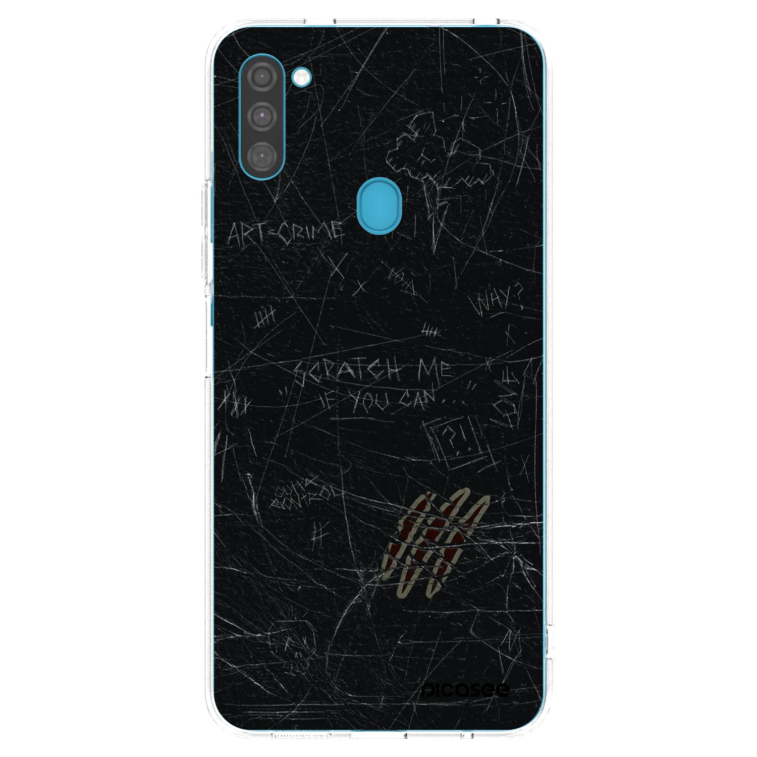 Picasee husă transparentă din silicon pentru Samsung Galaxy M11 - SCRATCH