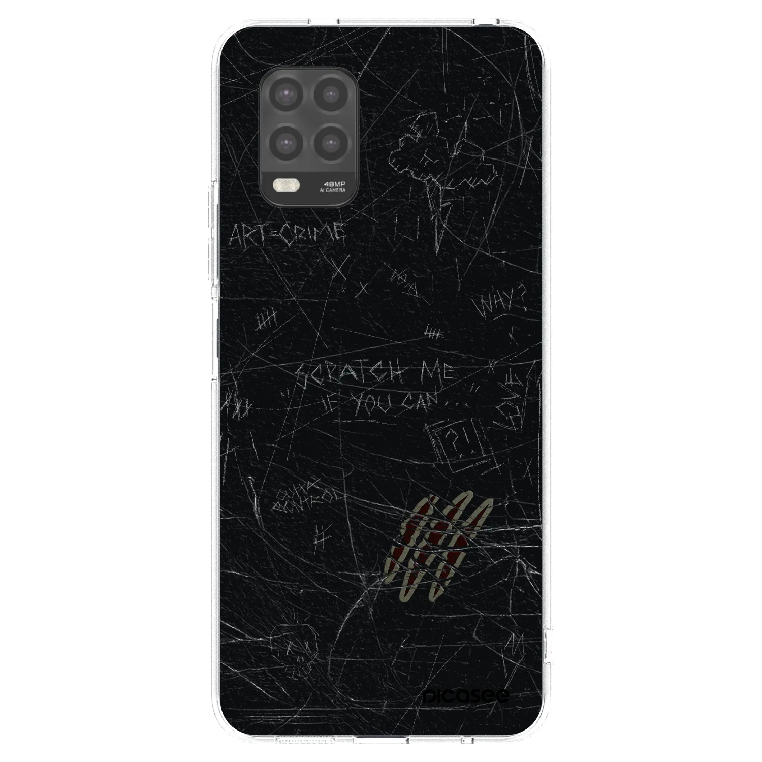 Picasee husă transparentă din silicon pentru Xiaomi Mi 10 Lite - SCRATCH