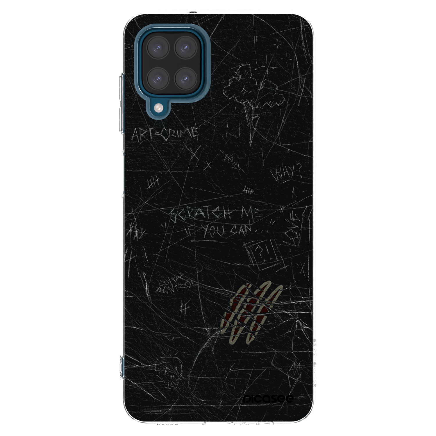 Picasee husă transparentă din silicon pentru Samsung Galaxy A12 A125F - SCRATCH
