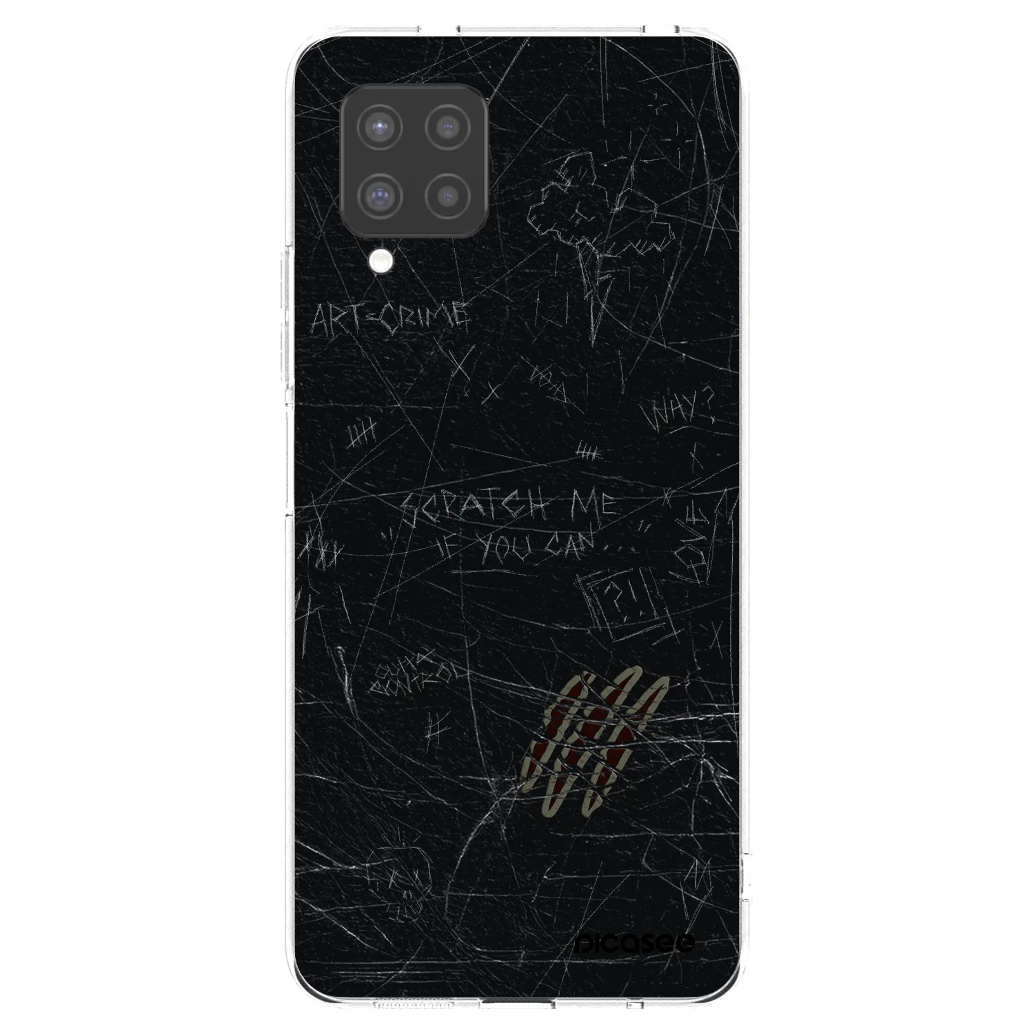 Picasee husă transparentă din silicon pentru Samsung Galaxy A42 A426B - SCRATCH