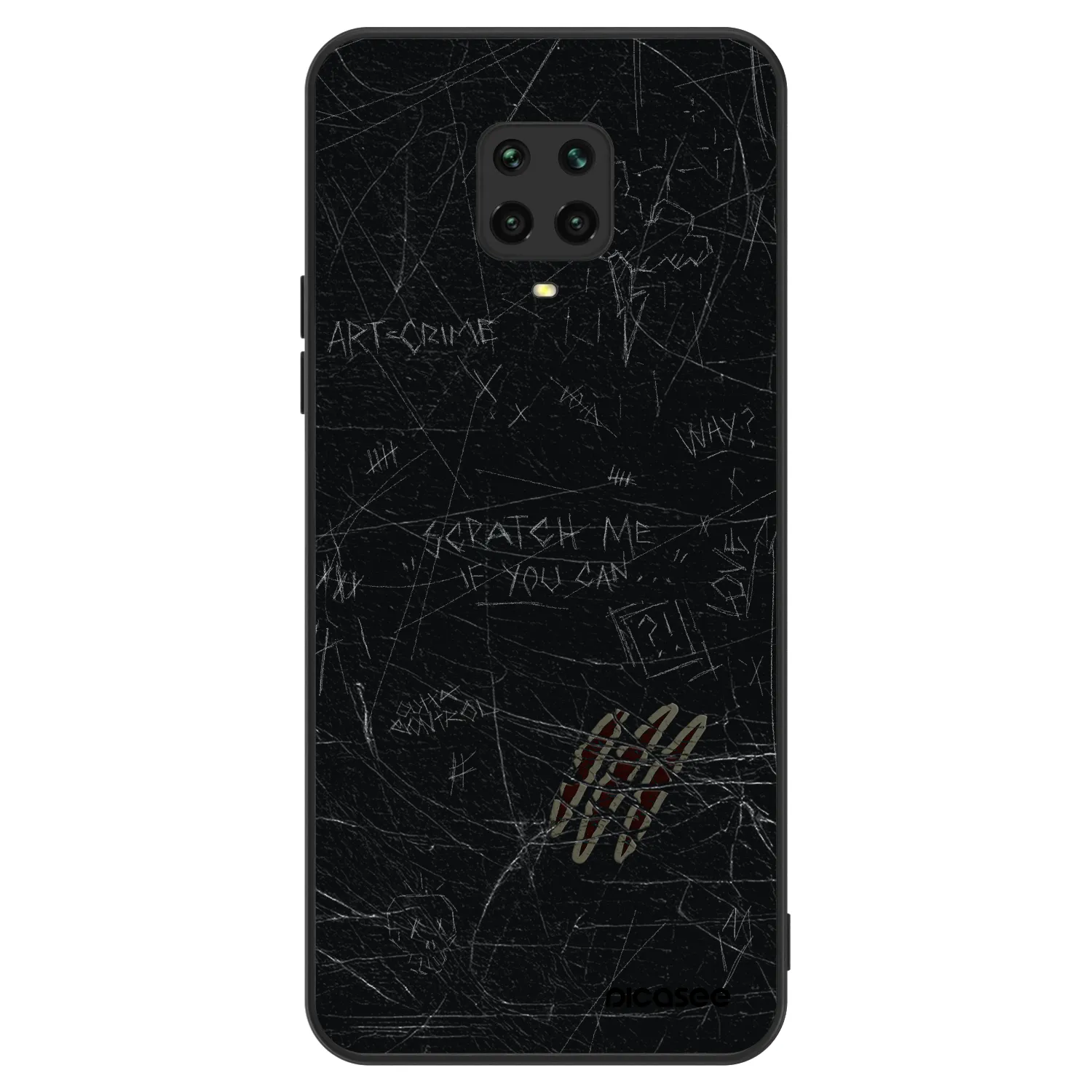 Picasee ULTIMATE CASE pentru Xiaomi Redmi Note 9 Pro - SCRATCH