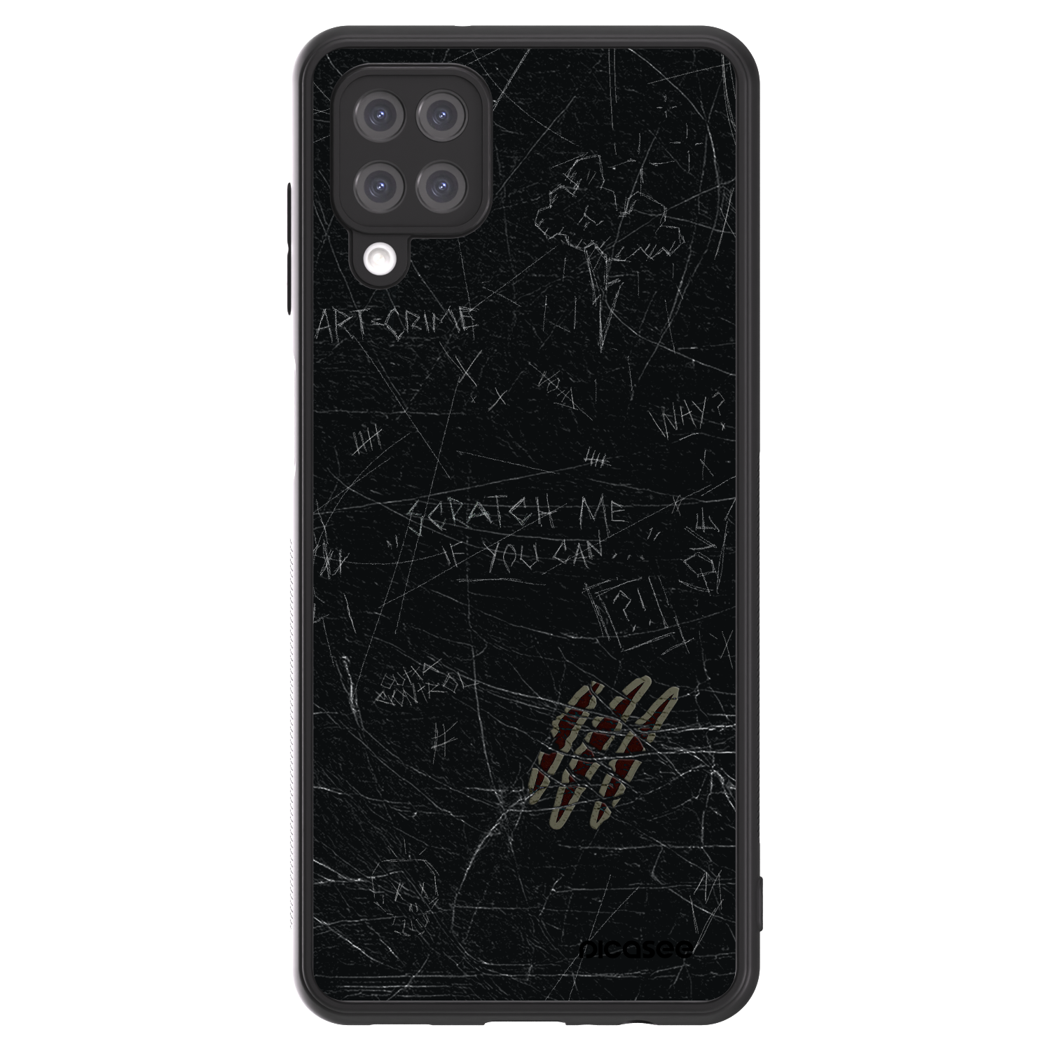 Picasee ULTIMATE CASE pentru Samsung Galaxy A12 A125F - SCRATCH