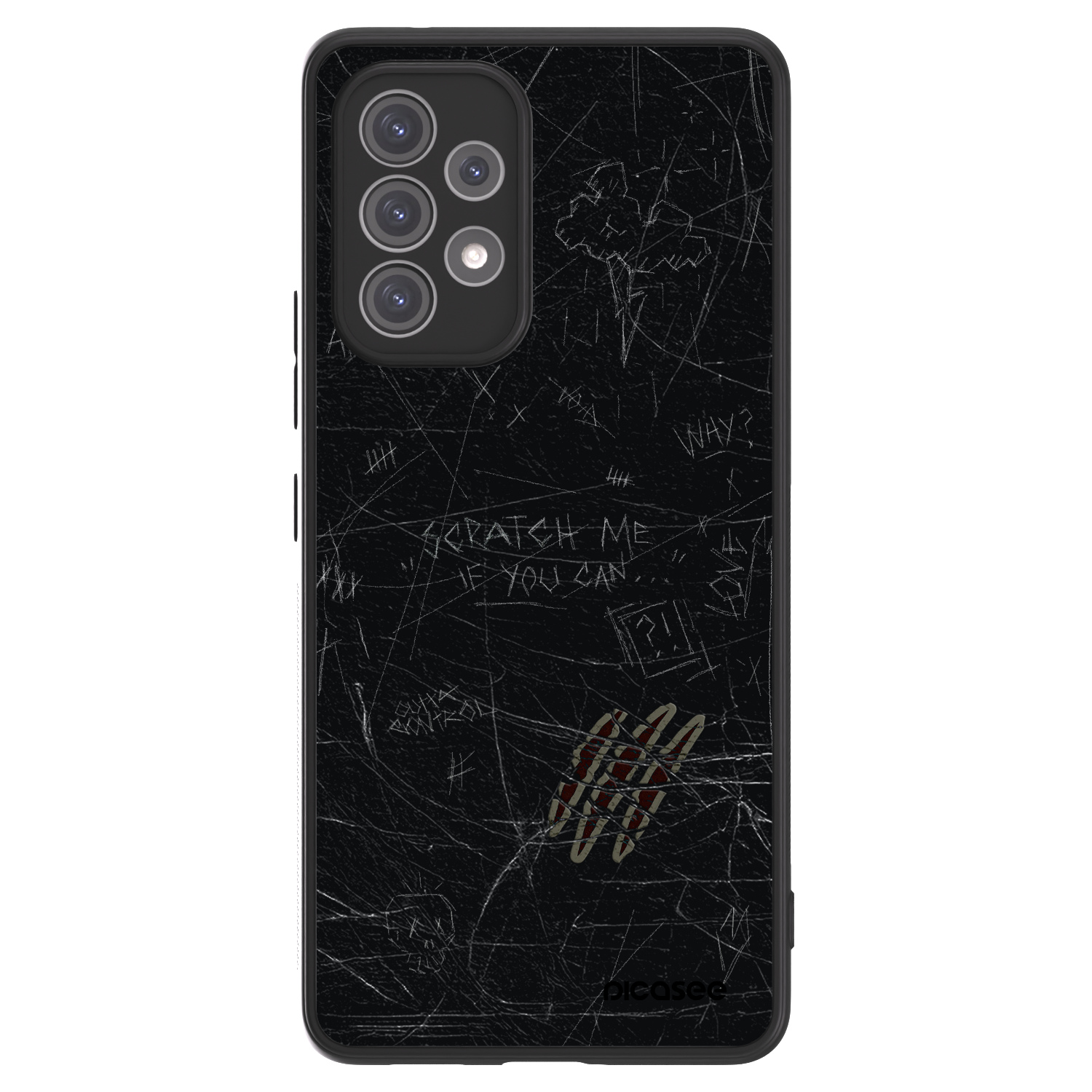Picasee ULTIMATE CASE pentru Samsung Galaxy A52 5G A525F - SCRATCH