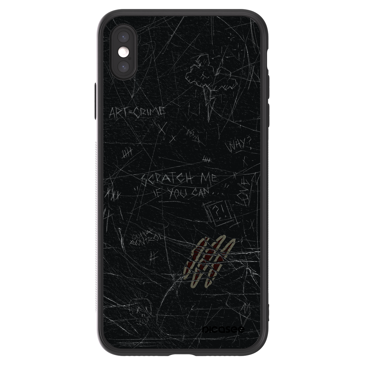 Picasee ULTIMATE CASE pentru Apple iPhone XS Max - SCRATCH