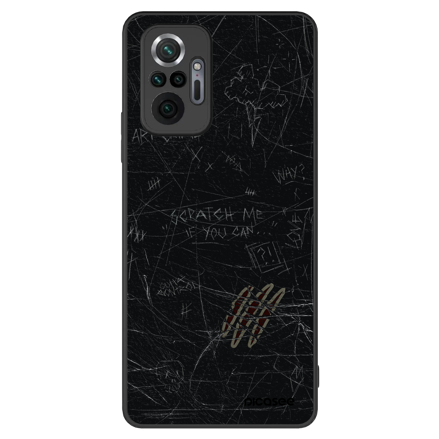 Picasee ULTIMATE CASE pentru Xiaomi Redmi Note 10 Pro - SCRATCH