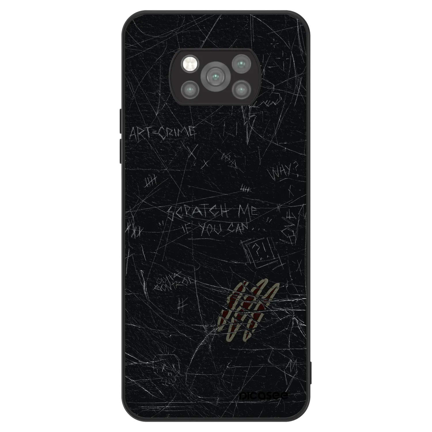 Picasee ULTIMATE CASE pentru Xiaomi Poco X3 Pro - SCRATCH