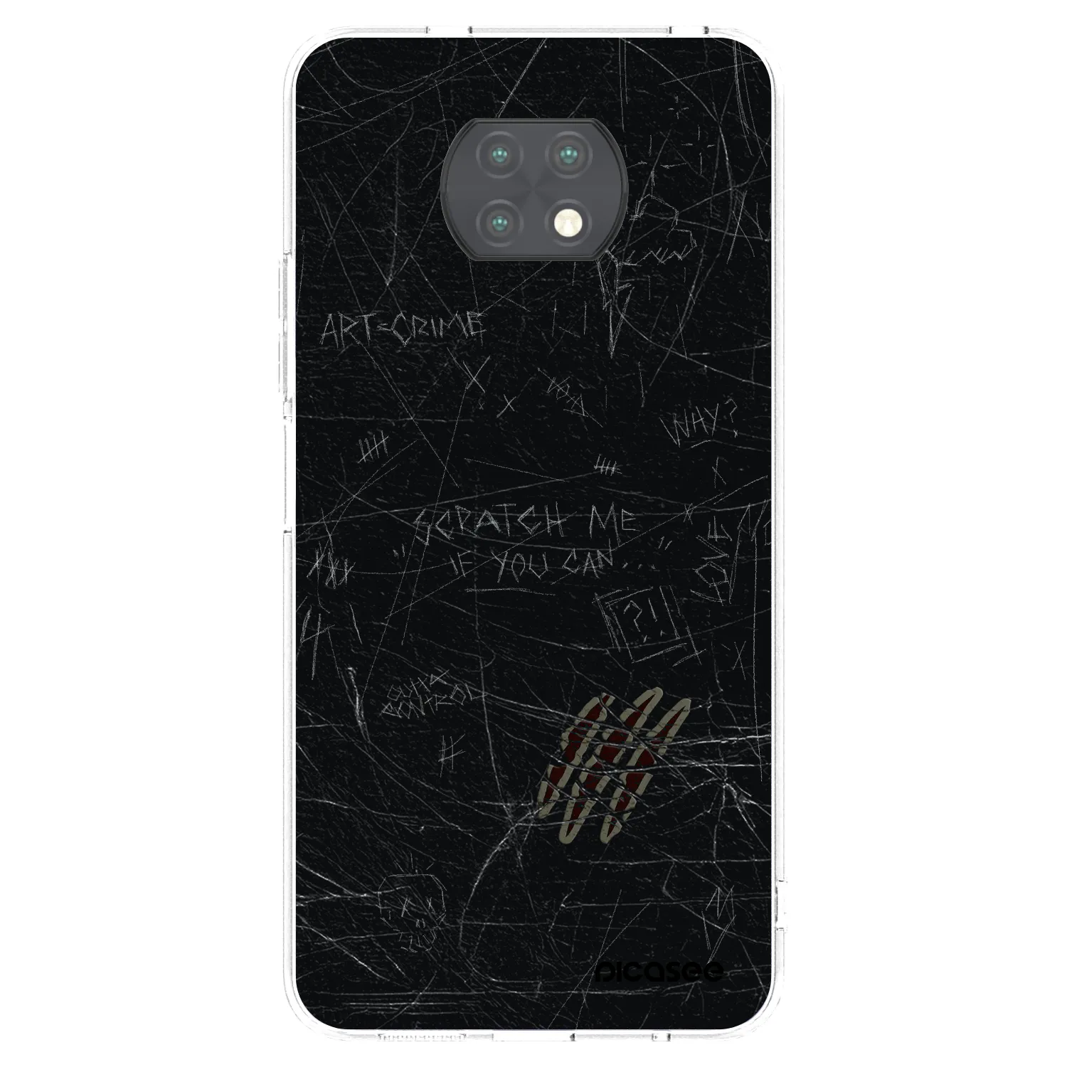 Picasee husă transparentă din silicon pentru Xiaomi Redmi Note 9T - SCRATCH