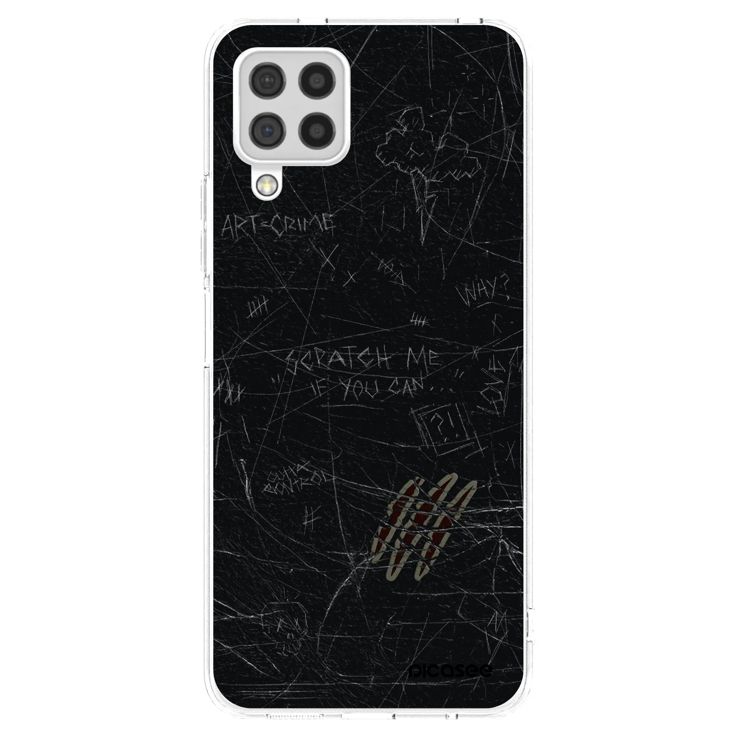 Picasee husă transparentă din silicon pentru Samsung Galaxy A22 A225F 4G - SCRATCH