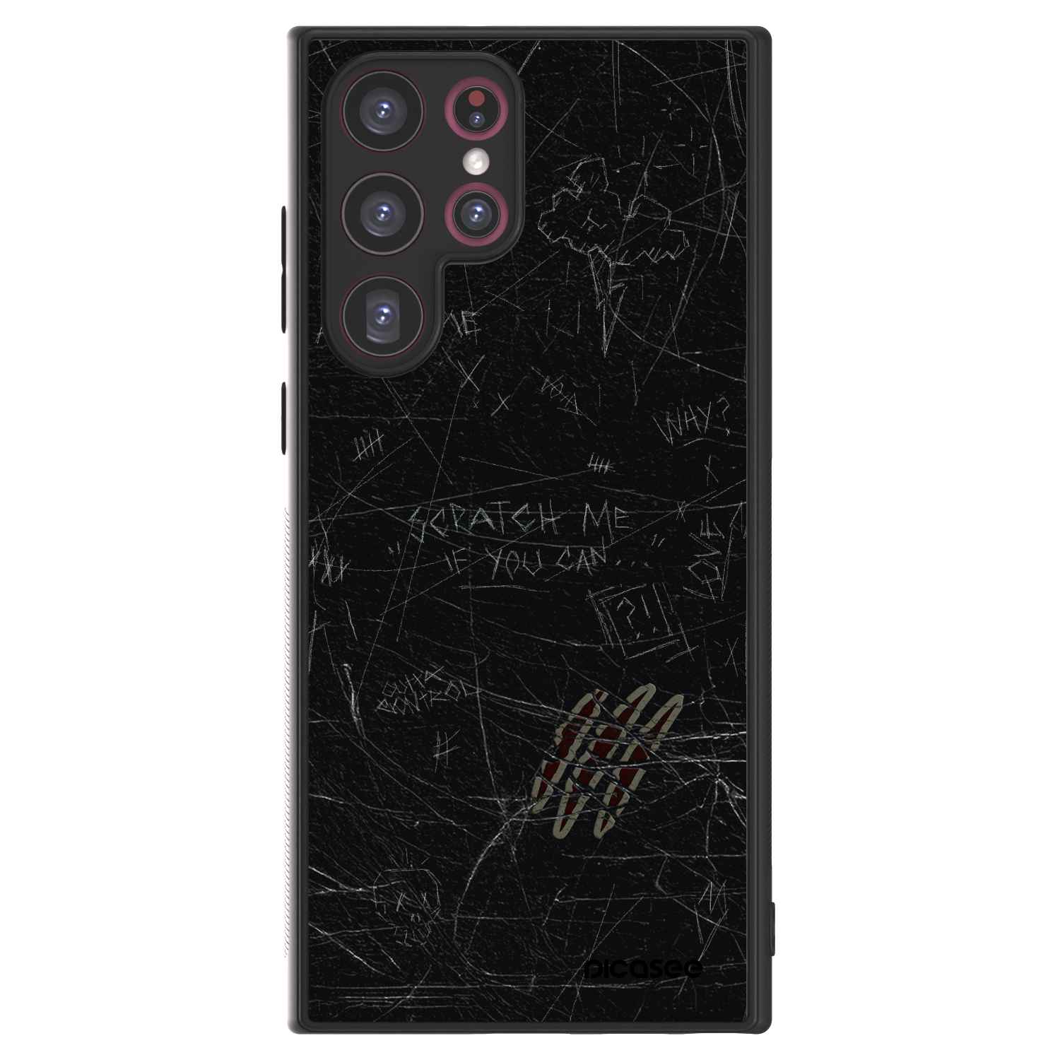 Picasee ULTIMATE CASE pentru Samsung Galaxy S22 Ultra 5G - SCRATCH