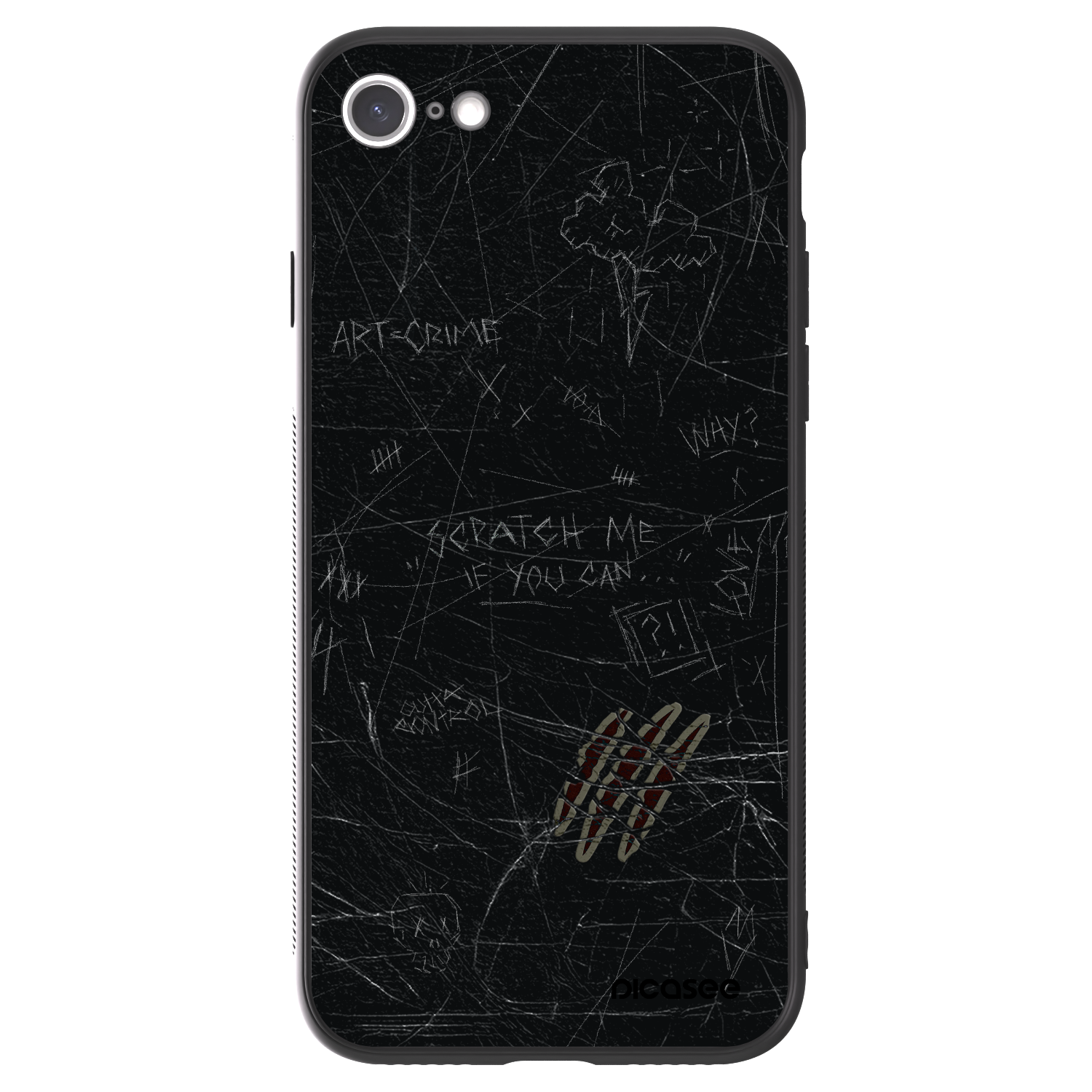 Picasee ULTIMATE CASE pentru Apple iPhone SE 2022 - SCRATCH