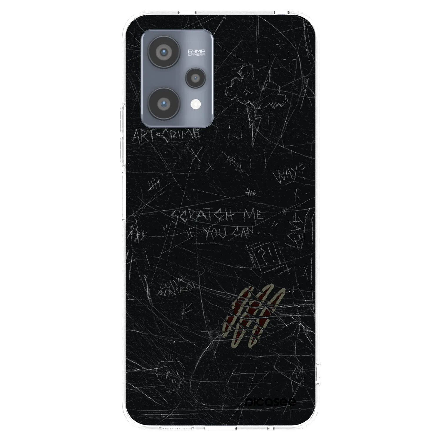 Picasee husă transparentă din silicon pentru Realme 9 Pro 5G - SCRATCH