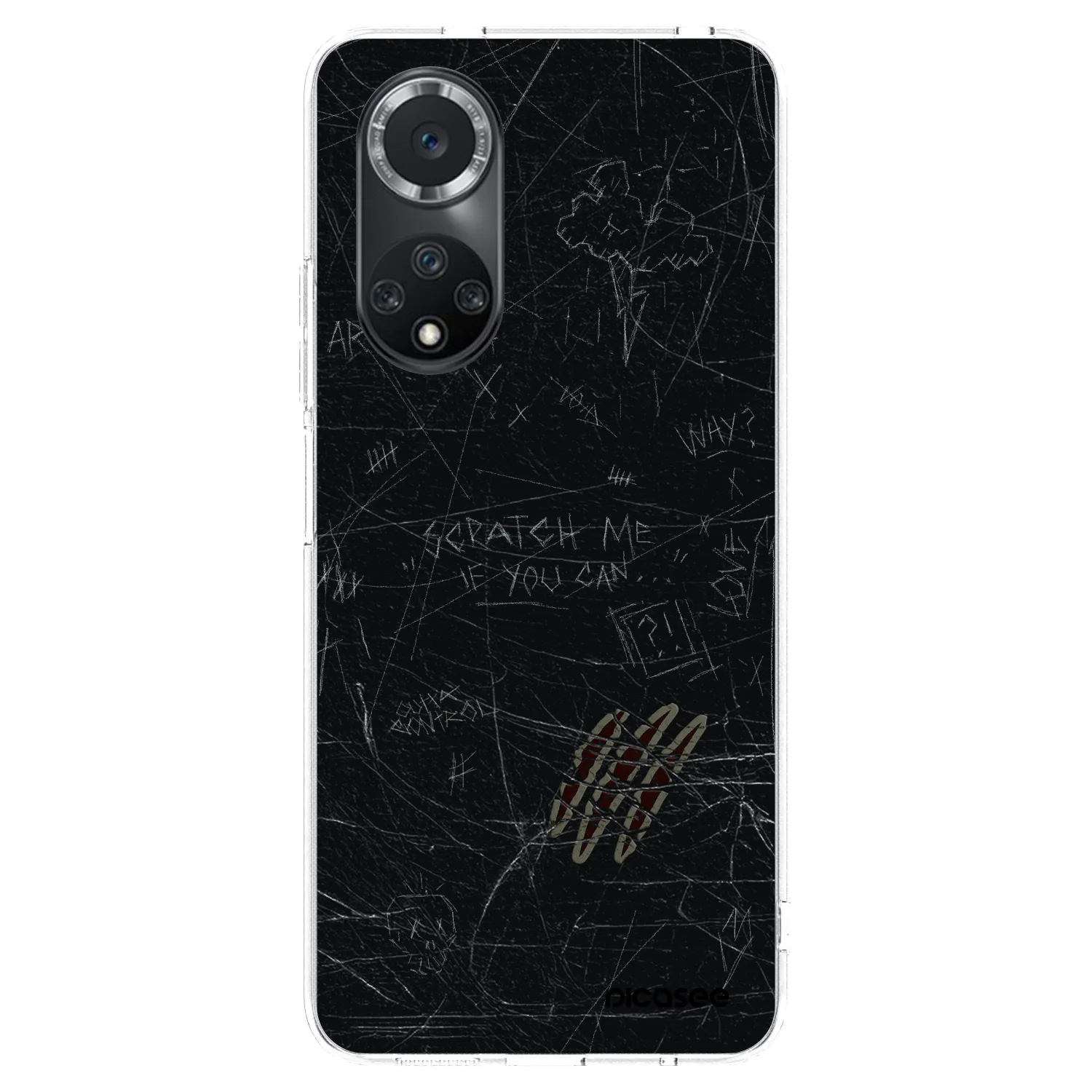 Picasee husă transparentă din silicon pentru Huawei Nova 9 SE - SCRATCH