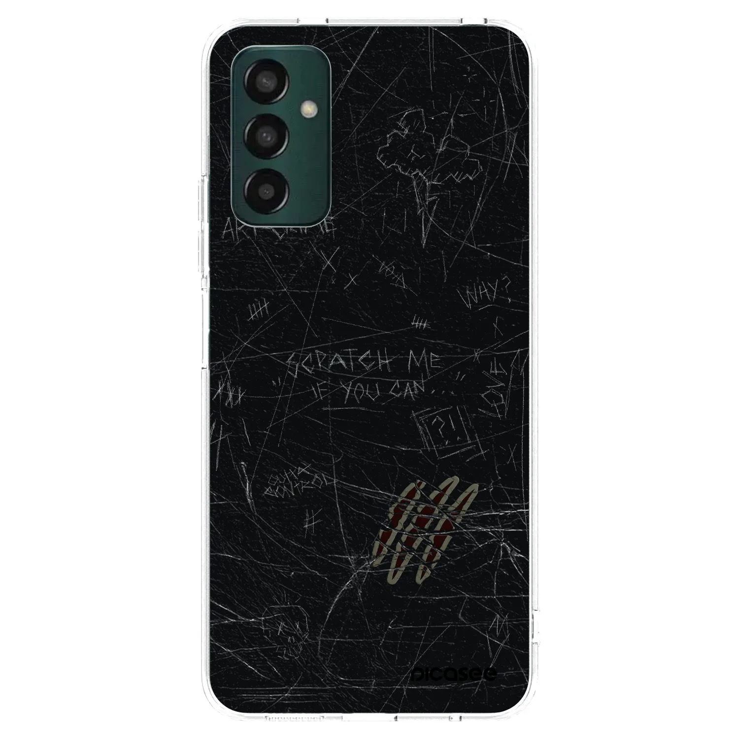 Picasee husă transparentă din silicon pentru Samsung Galaxy M13 M135F - SCRATCH