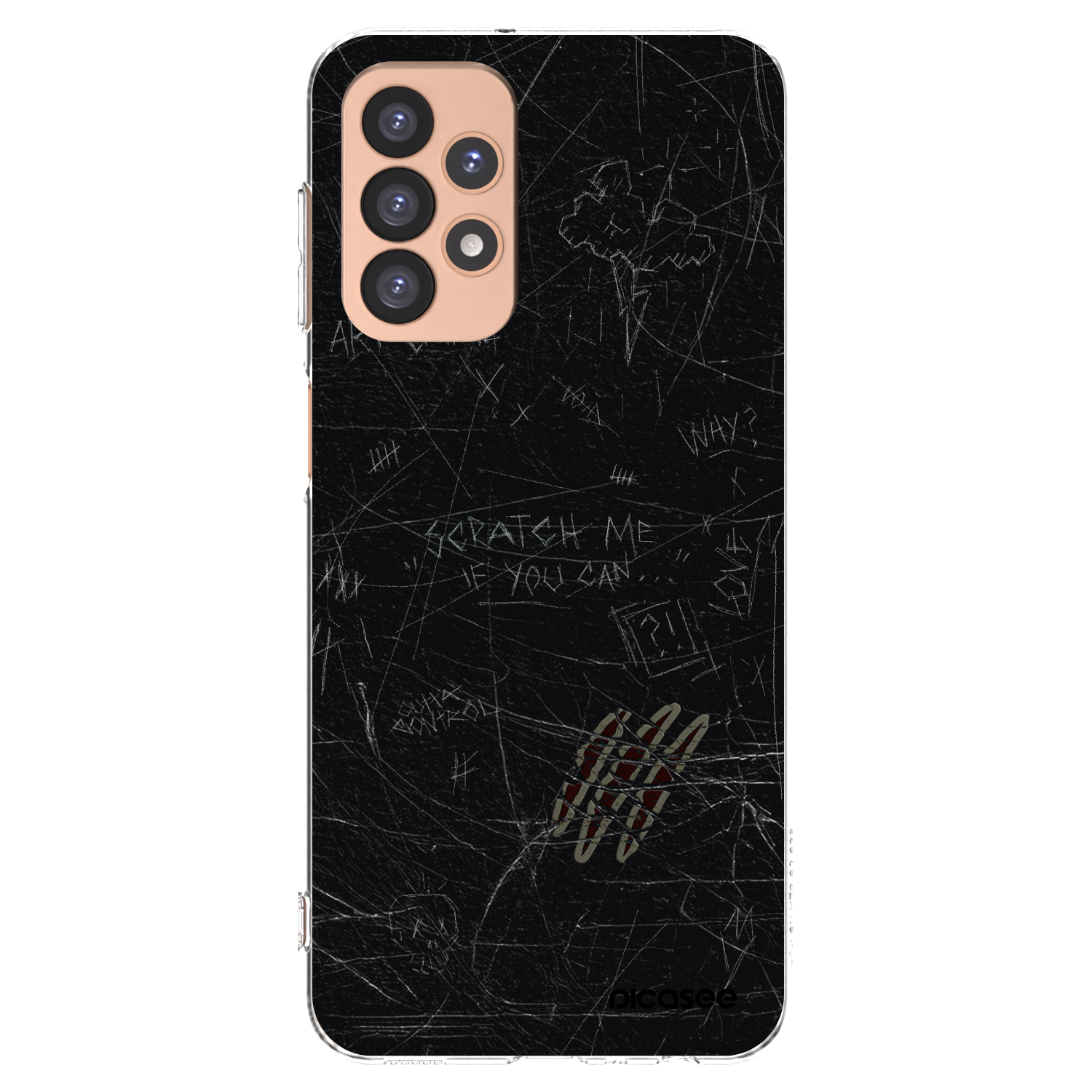 Picasee husă transparentă din silicon pentru Samsung Galaxy A23 A236B 5G - SCRATCH