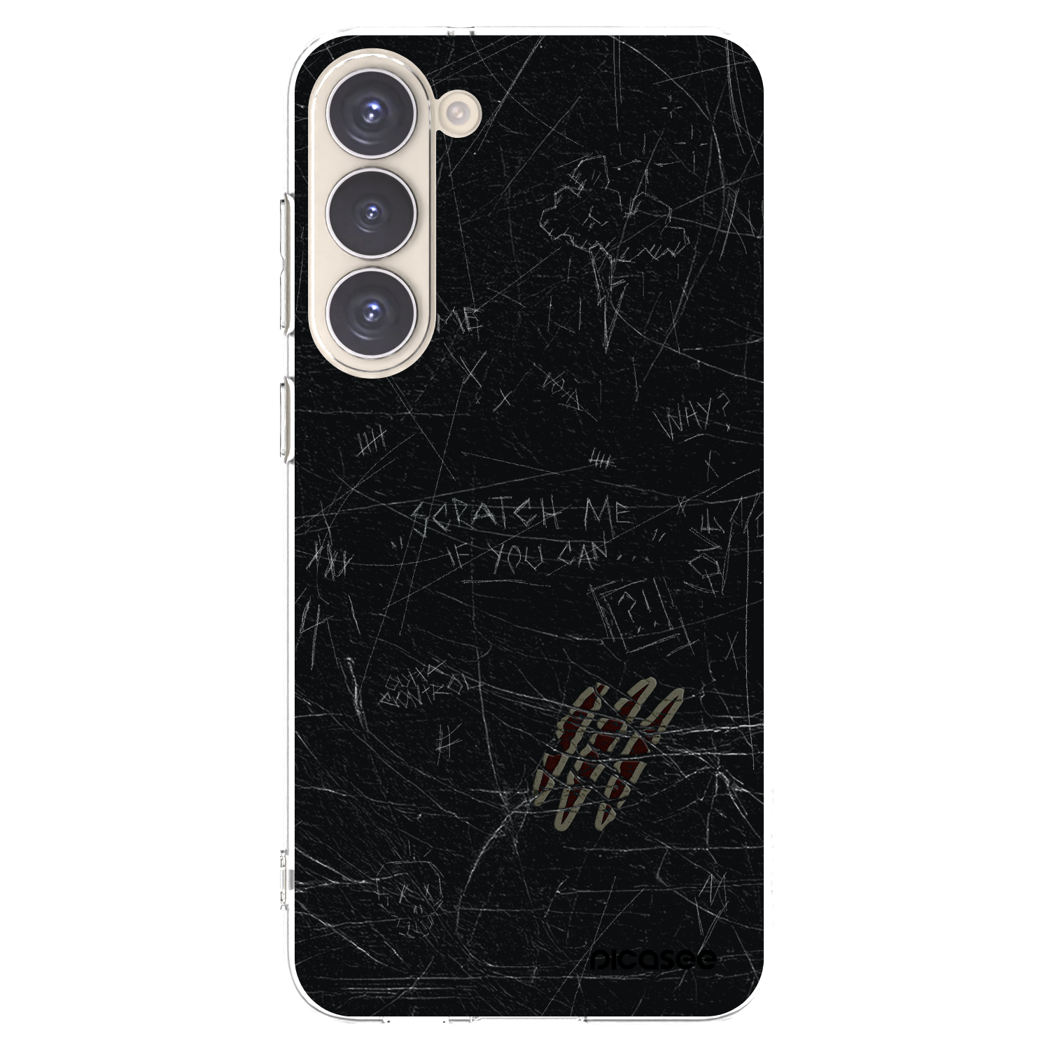Picasee husă transparentă din silicon pentru Samsung Galaxy S23+ 5G - SCRATCH
