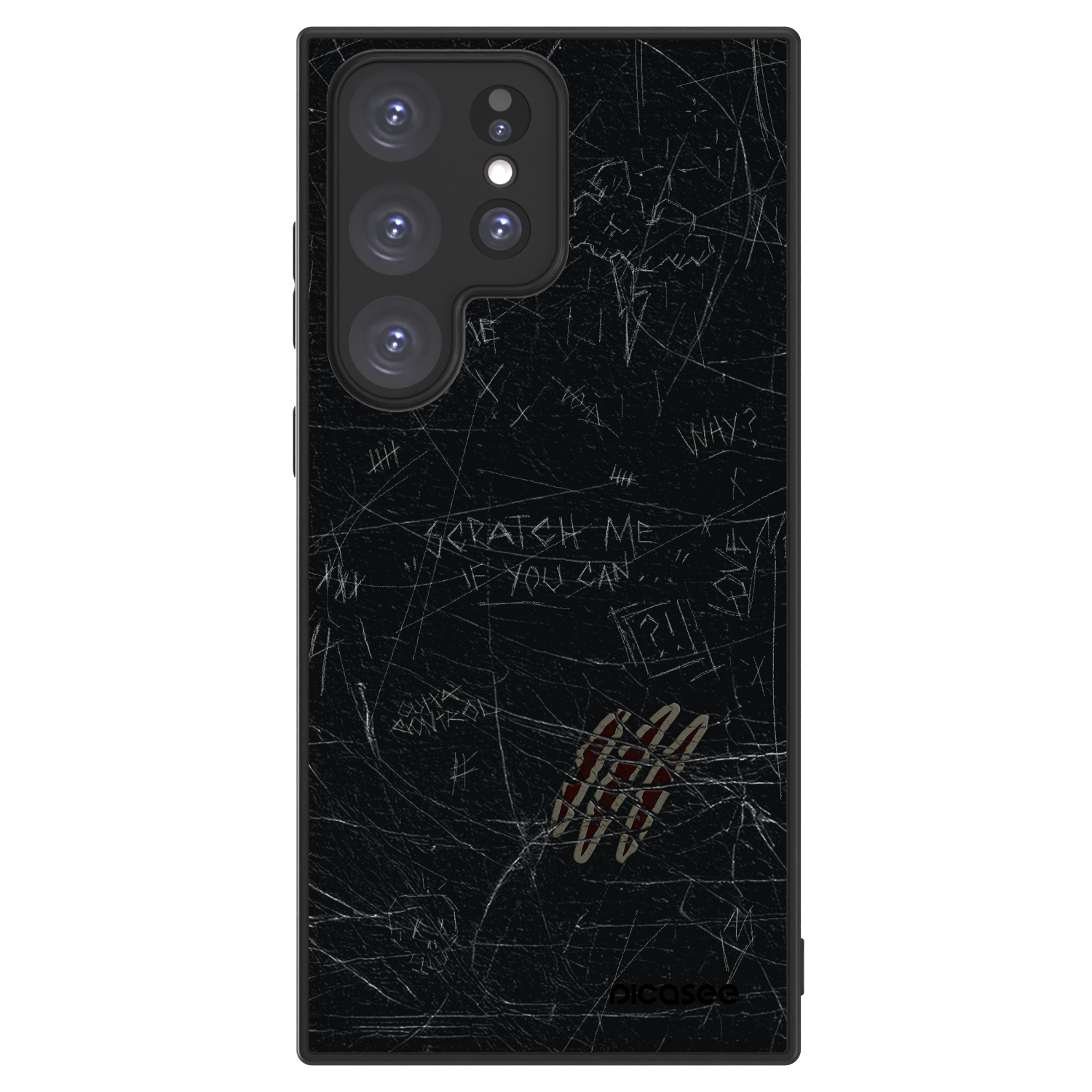 Picasee ULTIMATE CASE pentru Samsung Galaxy S23 Ultra 5G - SCRATCH
