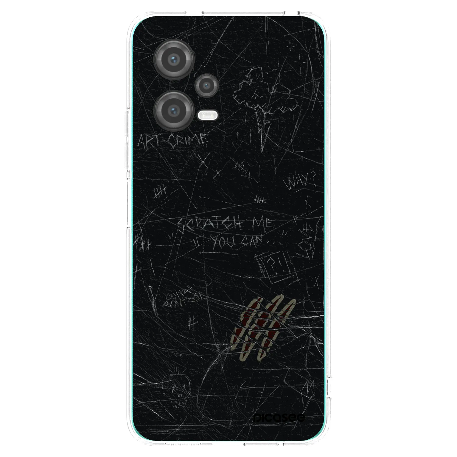 Picasee husă transparentă din silicon pentru Xiaomi Poco X5 - SCRATCH