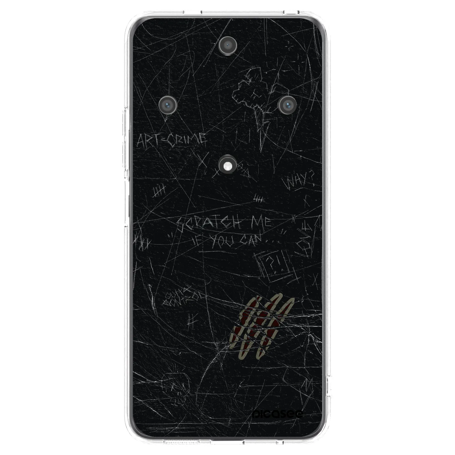 Picasee husă transparentă din silicon pentru Honor Magic5 Lite 5G - SCRATCH