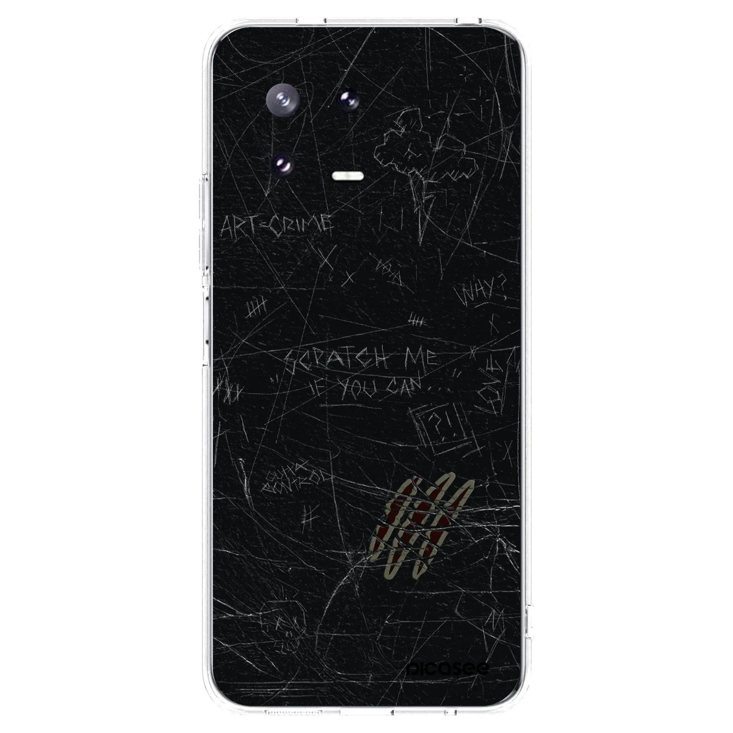 Picasee husă transparentă din silicon pentru Xiaomi 13 Pro - SCRATCH