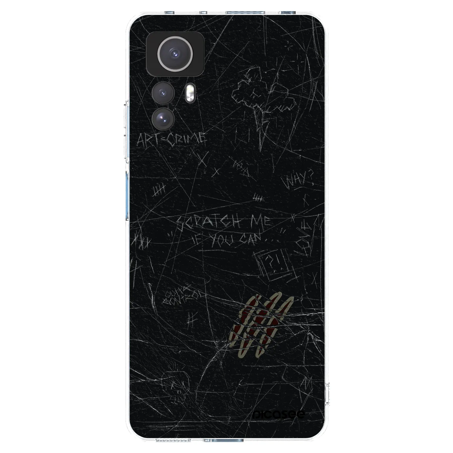 Picasee husă transparentă din silicon pentru Xiaomi Redmi Note 12S - SCRATCH