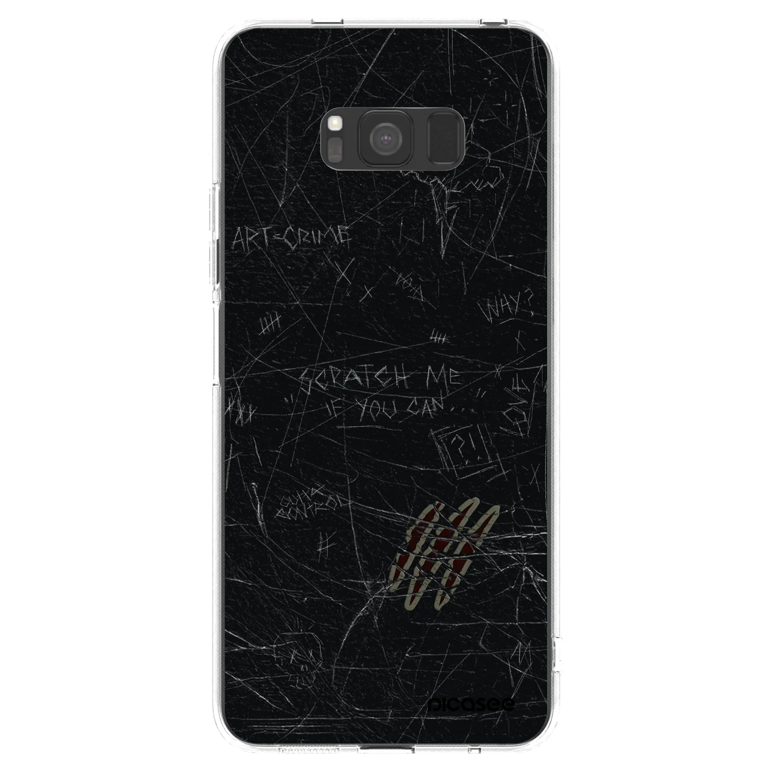 Picasee husă transparentă din silicon pentru Samsung Galaxy S8 G950F - SCRATCH