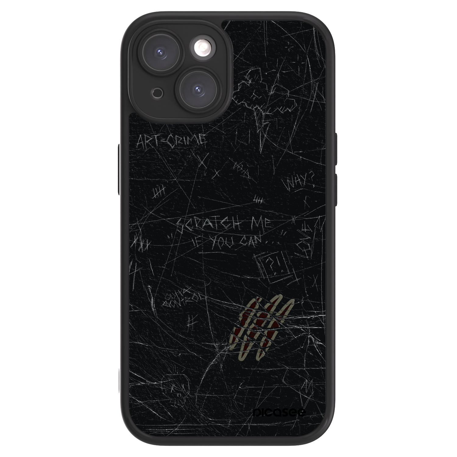 Picasee ULTIMATE CASE pentru Apple iPhone 15 - SCRATCH