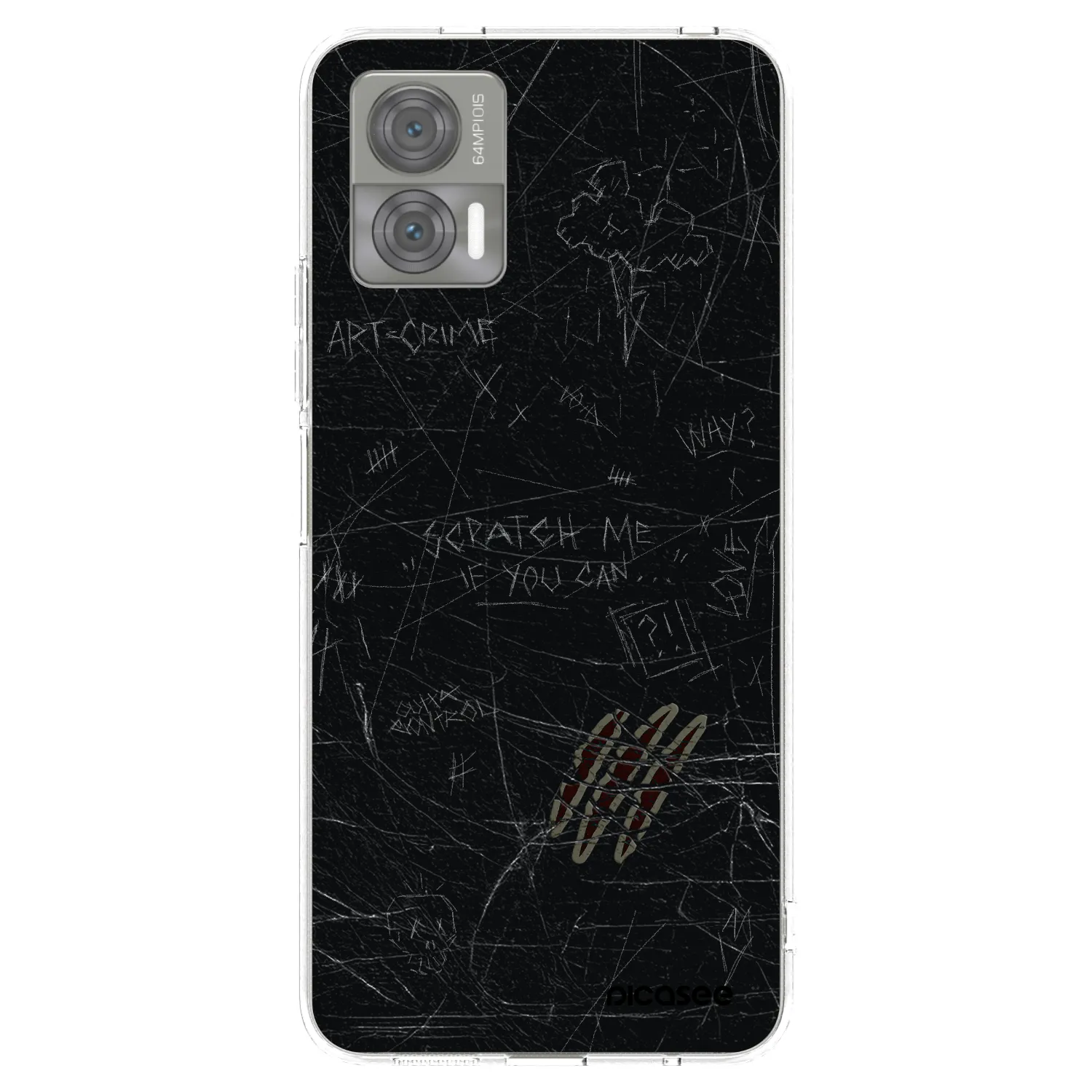 Picasee husă transparentă din silicon pentru Motorola Edge 30 Neo - SCRATCH