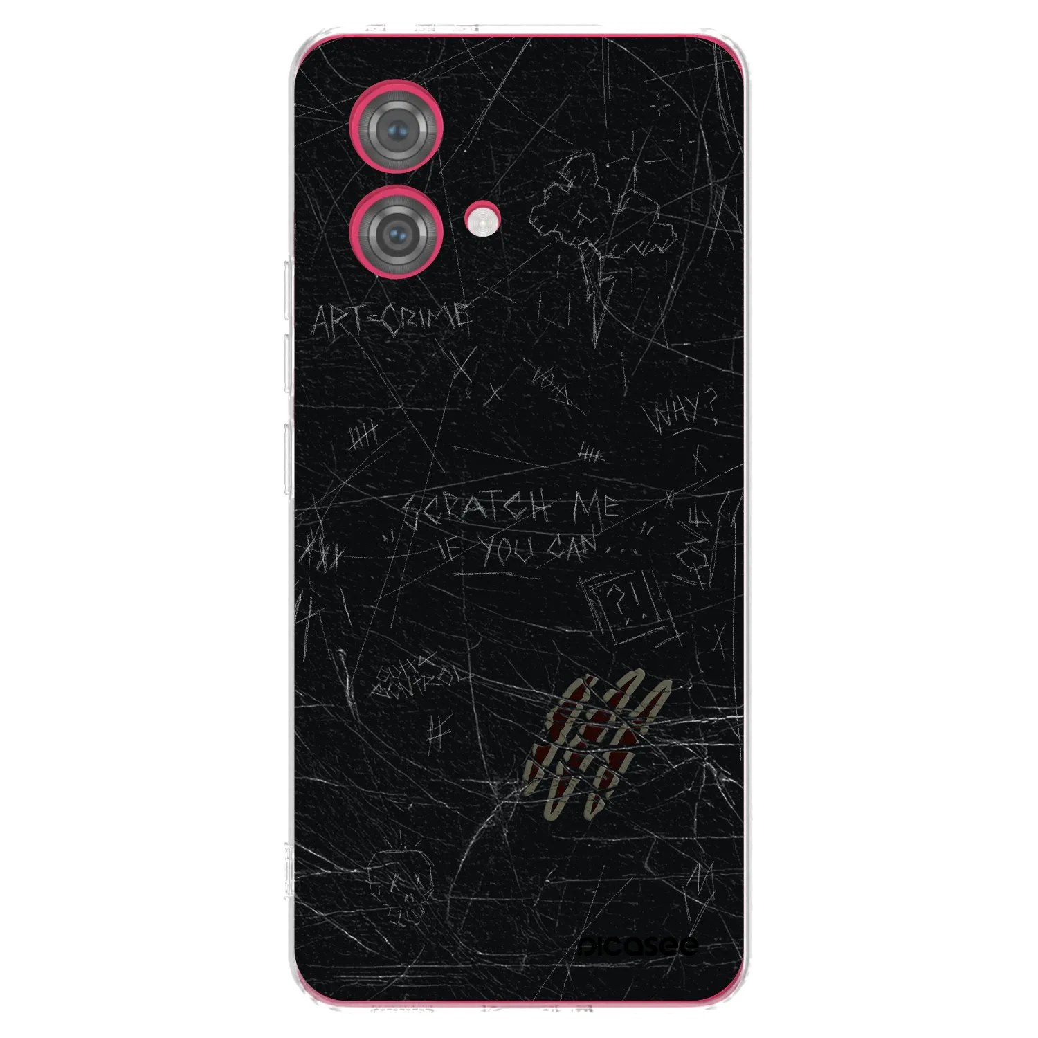 Picasee husă transparentă din silicon pentru Motorola Moto G84 5G - SCRATCH