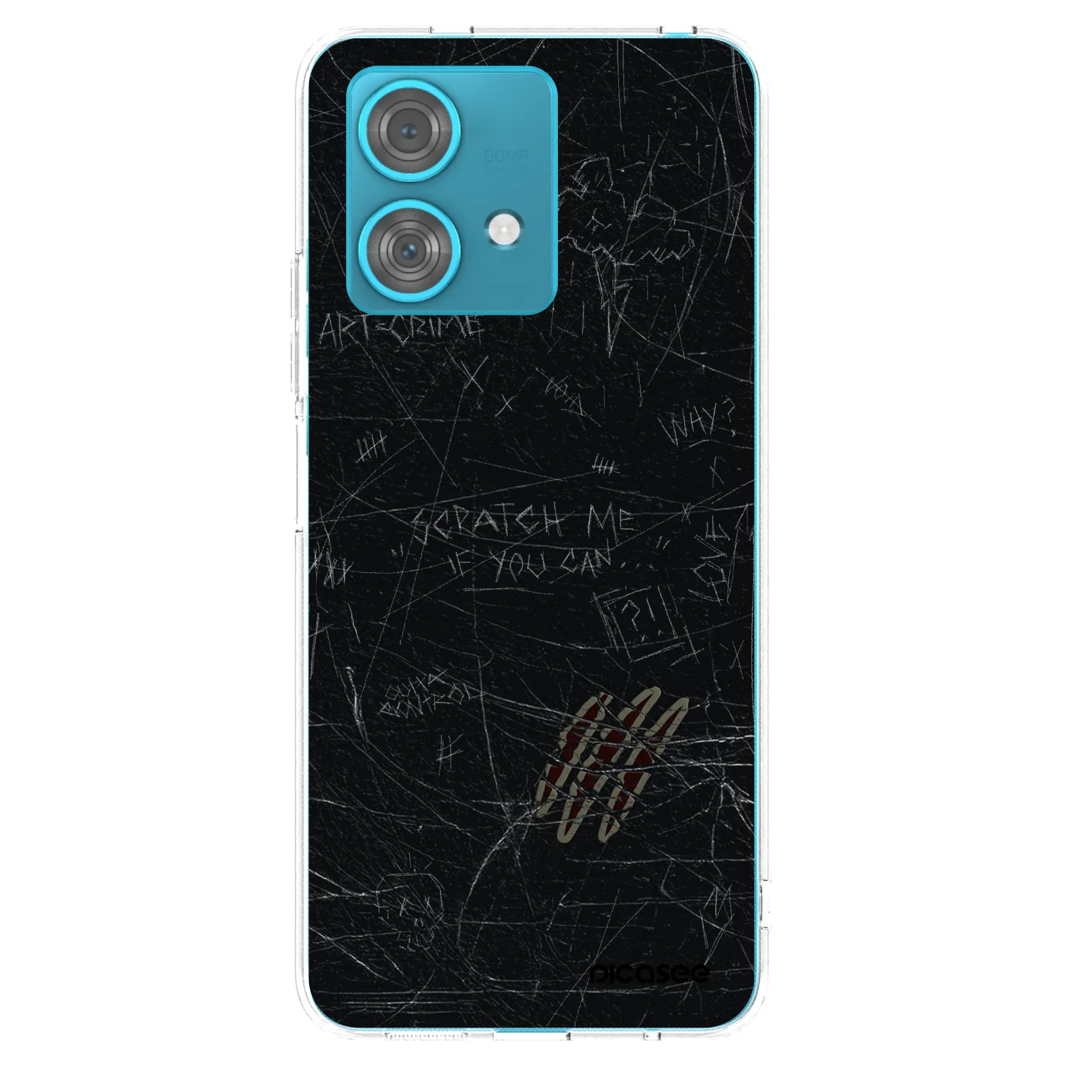 Picasee husă transparentă din silicon pentru Motorola Edge 40 Neo - SCRATCH