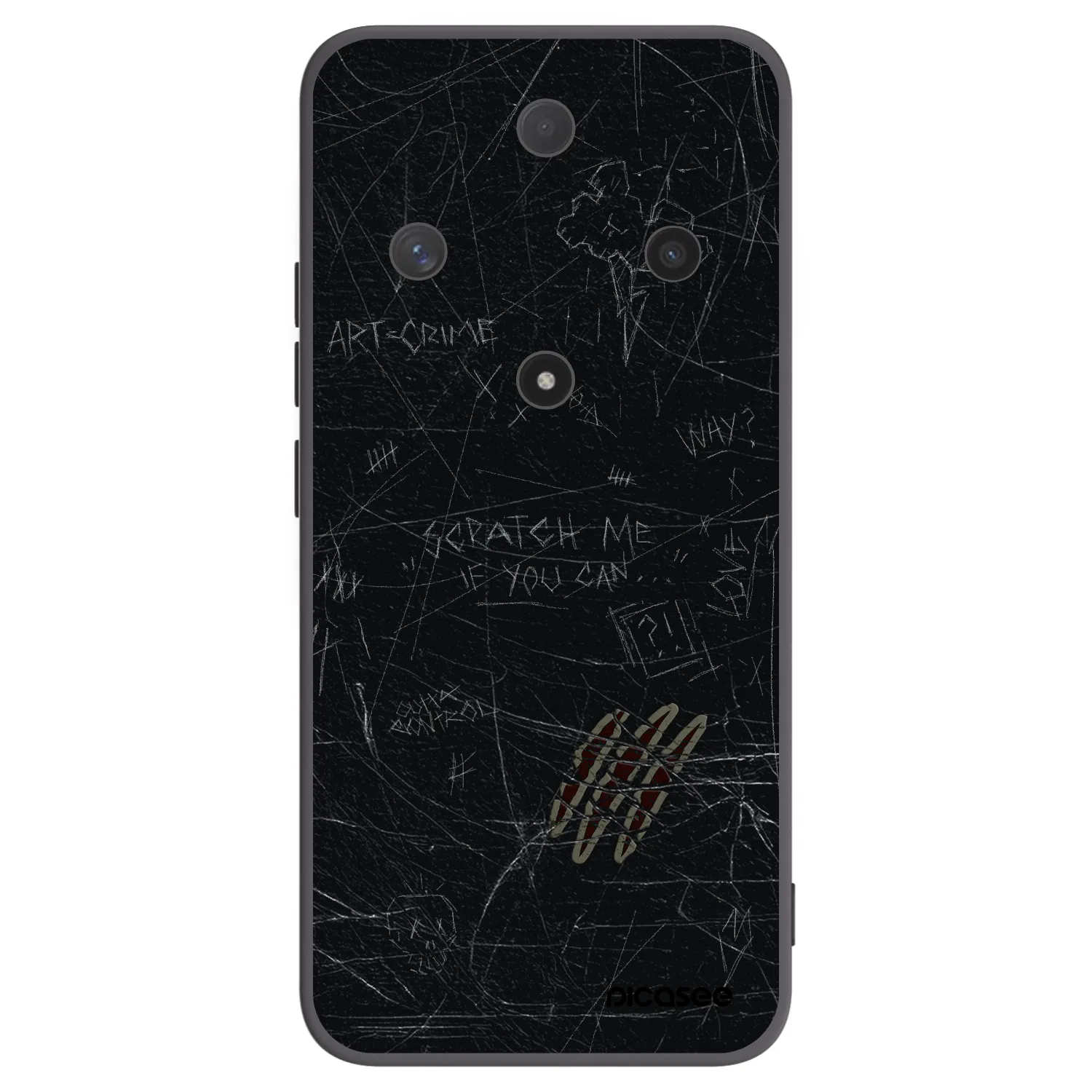Picasee husă neagră din silicon pentru Honor Magic6 Lite 5G - SCRATCH